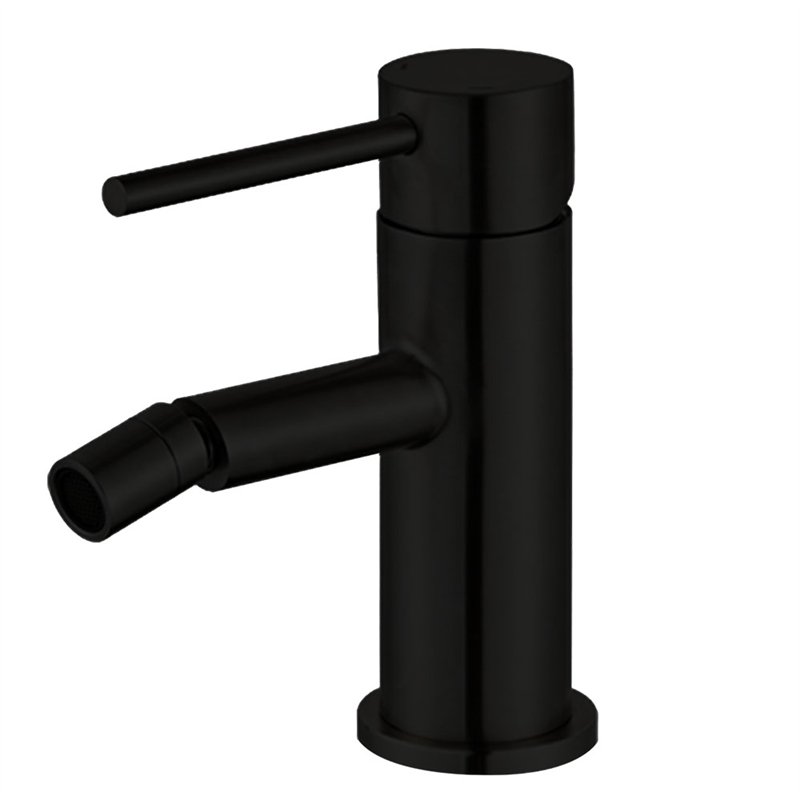 Grifo bidet monomando rosales negro mate latón