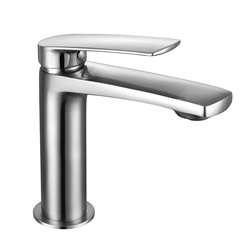Grifo lavabo monomando valdivielso cromo brillo latón