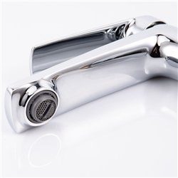 Grifo lavabo monomando valdivielso cromo brillo latón