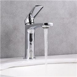 Grifo lavabo monomando valdivielso cromo brillo latón