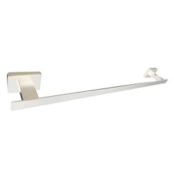 Pack 4 accesorios de baño blanco mate acero inoxidable