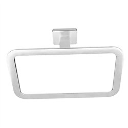 Pack 4 accesorios de baño blanco mate acero inoxidable