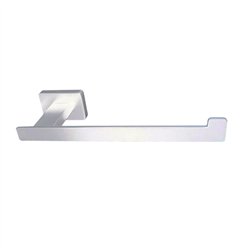 Pack 4 accesorios de baño blanco mate acero inoxidable