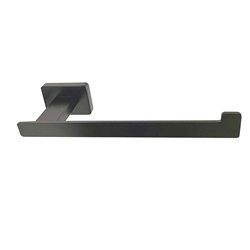 Pack 4 accesorios de baño torme metal antracita mate acero inoxidable