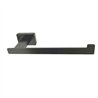 Pack 4 accesorios de baño torme metal antracita mate acero inoxidable