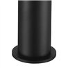 Pack columna y grifo monomando baranda negro mate latón