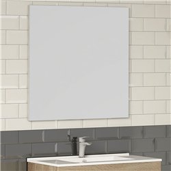 Conjunto de baño albuera 80x45 cm roble natural mate 2 cajones y 2 puertas patas