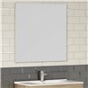 Conjunto de baño albuera 80x45 cm roble natural mate 2 cajones y 2 puertas patas