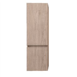 Mueble auxiliar albuera 35x32 cm gris brillo suspendido patas