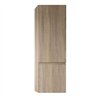 Mueble auxiliar albuera 35x32 cm roble natural mate suspendido