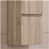 Mueble auxiliar albuera 35x32 cm roble natural mate suspendido