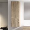 Mueble auxiliar albuera 35x32 cm roble natural mate suspendido