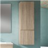 Mueble auxiliar albuera 35x32 cm roble natural mate suspendido