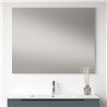 Conjunto de baño valnera 100x45 cm azul oceano mate 2 cajones suspendido