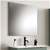 Conjunto de baño valnera 100x45 cm verde lago mate 2 cajones suspendido