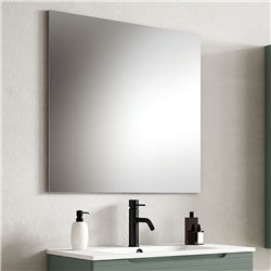 Conjunto de baño valnera 100x45 cm verde lago mate 3 cajones con patas