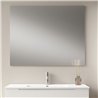 Conjunto de baño valnera 120x45 cm blanco mate 2 cajones suspendido
