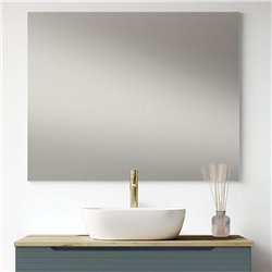 Conjunto de baño valnera sobre encimera 120x45 cm azul oceano mate 2 cajones sus