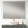 Conjunto de baño valnera sobre encimera 120x45 cm azul oceano mate 2 cajones sus