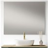 Conjunto de baño valnera sobre encimera 60x45 cm verde lago mate 2 cajones suspe