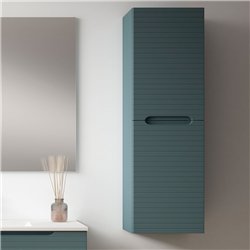Mueble auxiliar valnera 35x27 cm azul oceano mate suspendido