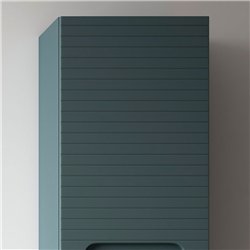 Mueble auxiliar valnera 35x27 cm azul oceano mate suspendido