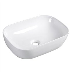Mueble + lavabo valnera sobre encimera 60x45 cm verde lago mate 2 cajones suspen