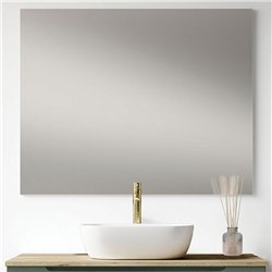 Mueble + lavabo valnera sobre encimera 80x45 cm verde lago mate 2 cajones suspen