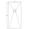 Mueble + lavabo lusa sobre encimera 60x45 cm desierto mate 2 cajones suspendido