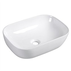 Mueble + lavabo lusa sobre encimera 80x45 cm desierto mate 3 cajones con patas