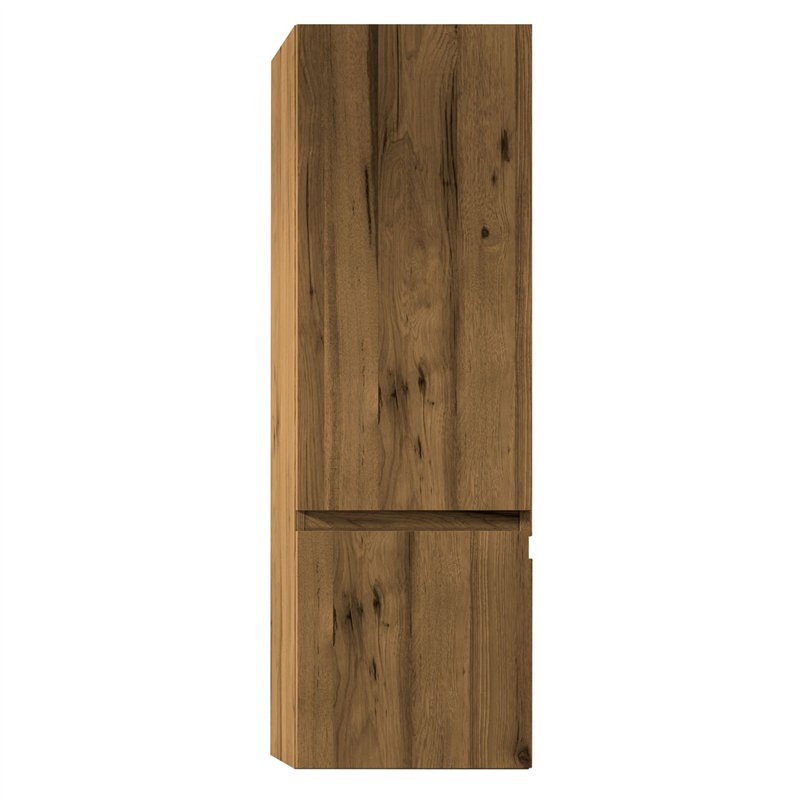 Mueble auxiliar karria 35x27 cm teca claro mate suspendido