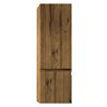 Mueble auxiliar karria 35x27 cm teca claro mate suspendido