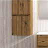Mueble auxiliar karria 35x27 cm teca claro mate suspendido