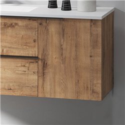 Compra Mueble + lavabo bedón 100x45 cm roble ostippo mate 2
