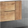 Compra Mueble + lavabo bedón 80x45 cm roble ostippo mate 2
