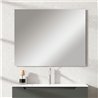 Conjunto de baño zalama 100x45 cm grafito mate 2 cajones suspendido