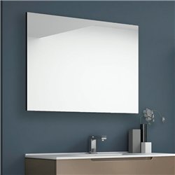 Conjunto de baño zalama 100x45 cm moka mate 2 cajones suspendido