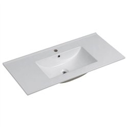 Conjunto de baño zalama 100x45 cm moka mate 2 cajones suspendido