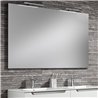 Conjunto de baño zalama 120x45 cm blanco mate 2 cajones suspendido