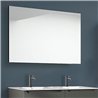 Conjunto de baño zalama 120x45 cm grafito mate 2 cajones suspendido