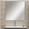 Conjunto de baño zalama 60x45 cm grafito mate 2 cajones suspendido