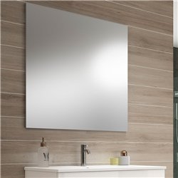 Conjunto de baño zalama 80x45 cm blanco mate 3 cajones con patas