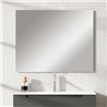Conjunto de baño zalama 80x45 cm grafito mate 2 cajones suspendido