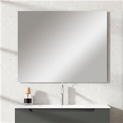 Conjunto de baño zalama 80x45 cm grafito mate 3 cajones con patas