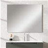 Conjunto de baño zalama 80x45 cm grafito mate 3 cajones con patas