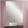Conjunto de baño zalama sobre encimera 100x45 cm grafito mate 2 cajones suspendi