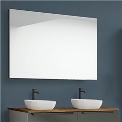 Conjunto de baño zalama sobre encimera 120x45 cm grafito mate 2 cajones suspendi