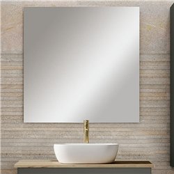 Conjunto de baño zalama sobre encimera 60x45 cm grafito mate 2 cajones suspendid