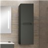 Mueble auxiliar zalama 35x27 cm grafito mate suspendido