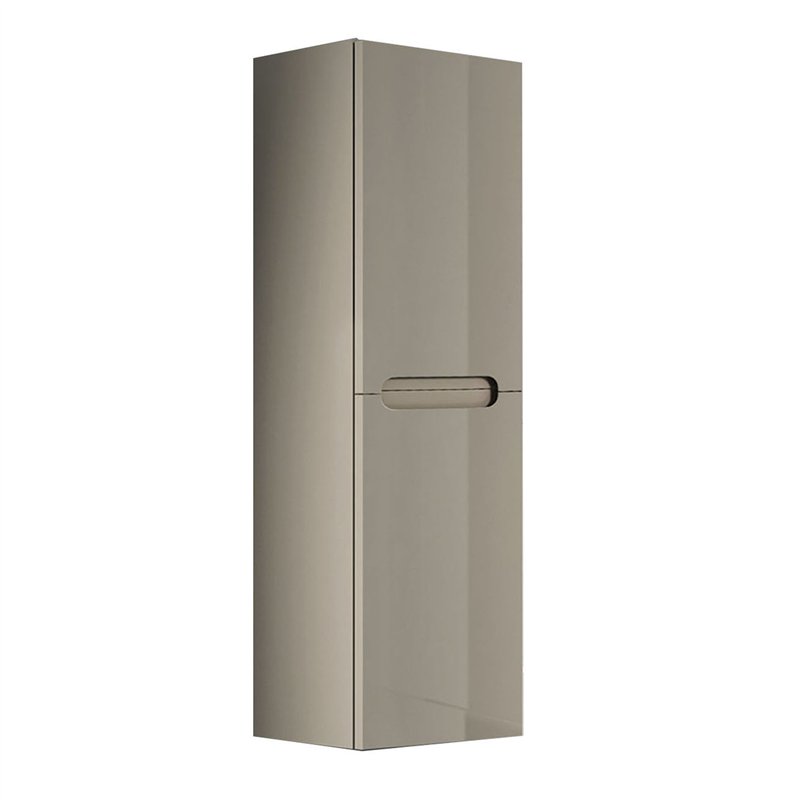 Mueble auxiliar zalama 35x27 cm moka mate suspendido